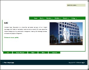 Web site www.aacusa.com, American Asset Corp