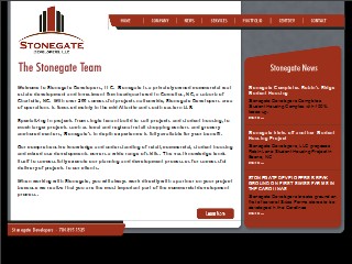 Web site www.centdev.com, Centurion Partners