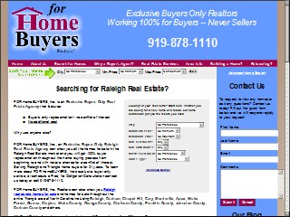 Web site www.forhomebuyers.com, For Homebuyers